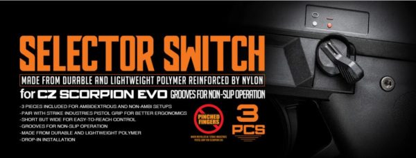 Selector Switch for CZ Scorpion EVO
