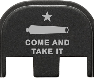 Engraved Glock Back Plate