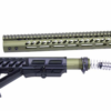 GunTEC – AR-15 ULTRALIGHT SERIES COMPLETE FURNITURE SET (ANODIZED GREEN)