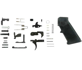 AR .308 COMPLETE LOWER PARTS KIT WITH A2 PISTOL GRIP