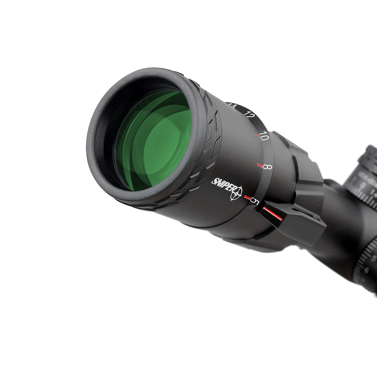 TPO Big Bore ZT5-25X50FFP First Focal Plane Scope with Red/Green ...