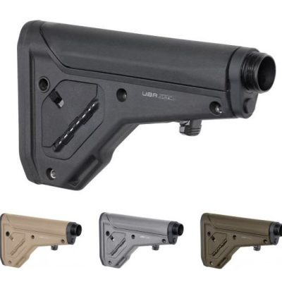 Magpul Industries - UBR Gen 2, Utility/Battle Rifle Adjustable Carbine Stock, Buffer Tube Included, Fits: AR-15/M4/AR-10/SR25 - Four Colors