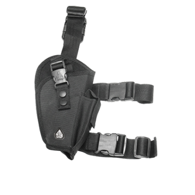 UTG® Elite Tactical Thigh Holster, Right Handed, Black
