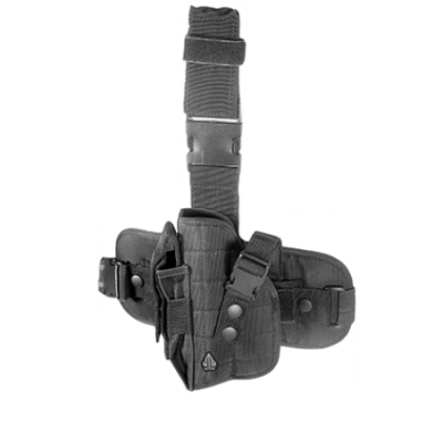 UTG® Special Ops Tactical Thigh Holster, Left Handed, Black