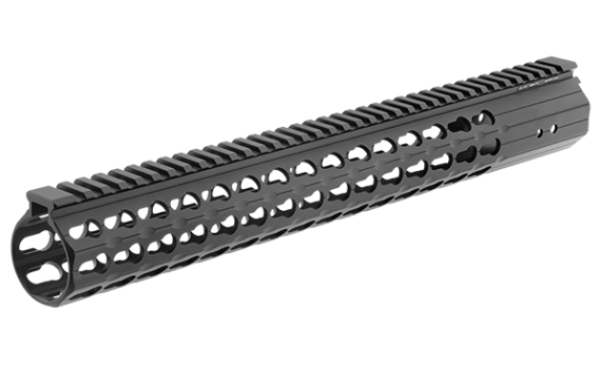 UTG PRO® Keymod Ruger RPR 15″ Super Slim Free Float Handguard, Black