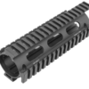 UTG PRO® AR-15 Carbine Length Drop-In Quad Rail with Extension, Black