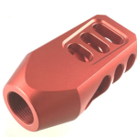 AR-15 Low Concussion Tanker Muzzle Brake 1/2”x28 TPI For .22/.223/5.56