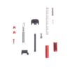 P80 PF-SERIES™ SLIDE PARTS KIT BLACK/RED