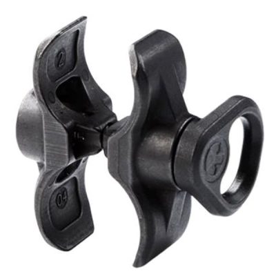 Magpul Industries - Forward Sling Mount, Dedicated Fits: Remington 870 And Mossberg 500, 590, & Maverick Shotguns w/an Extended Mag Tube, Melonite Treated Steel - Black