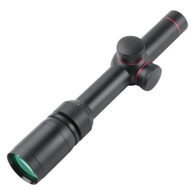 TPO Sniper Rifle Scope Mil-Dot Reticle with 1" Tube Multi-Coated Lenses