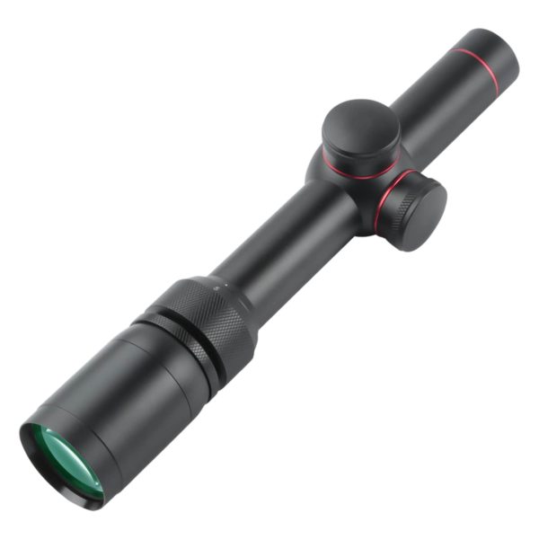 TPO Sniper Rifle Scope Mil-Dot Reticle with 1" Tube Multi-Coated Lenses