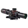 TPO Sniper First Focal Plane (FFP) Scope with Red/Green Illuminated Reticle