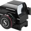 TPO Sniper Holographic Reflex Sight with 4 Reticles Red and Green Dot with Green Laser