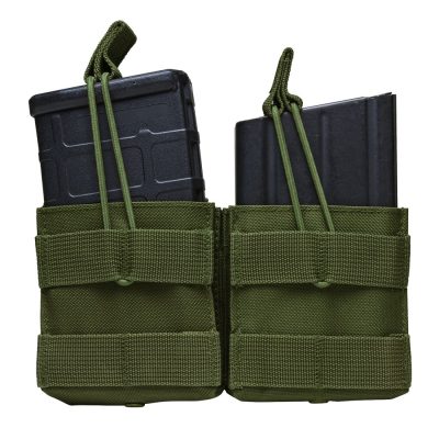 NcSTAR AR-10/M1A/FAL .308 Dual Magazine Pouch - Green