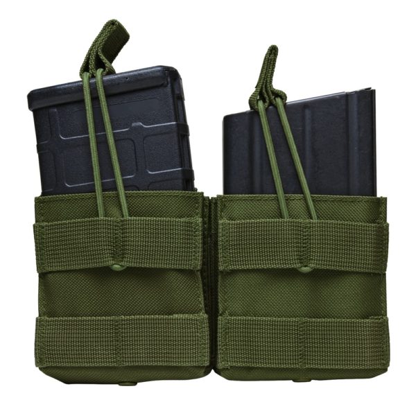 NcSTAR AR-10/M1A/FAL .308 Dual Magazine Pouch - Green