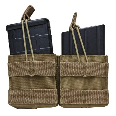 NcSTAR  AR-10/M1A/FAL .308 Dual Magazine Pouch - Tan