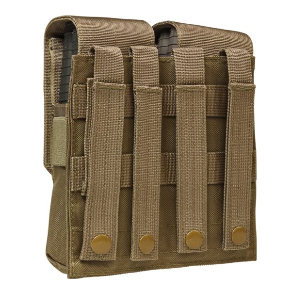 NcSTAR AR-15/AK Quad Magazine Pouch – Tan – Rockfire Sports Inc