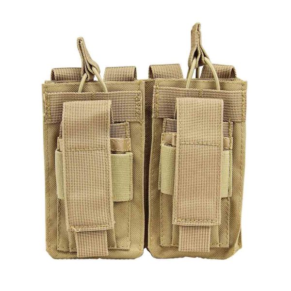 NcSTAR Double AR And Pistol Mag Pouch - Tan
