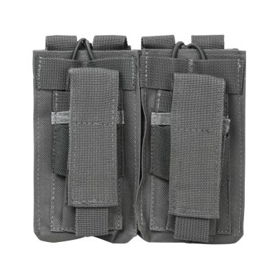 NcSTAR Double AR And Pistol Mag Pouch - Urban Gray