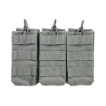 NcSTAR Triple AR Mag Pouch - Urban Gray