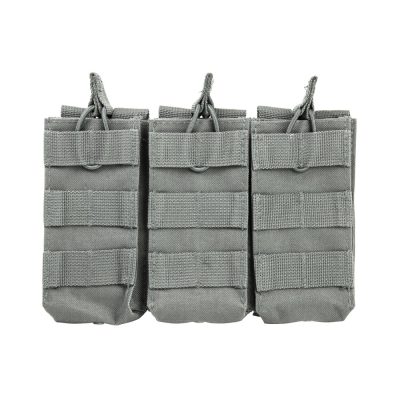 NcSTAR Triple AR Mag Pouch - Urban Gray