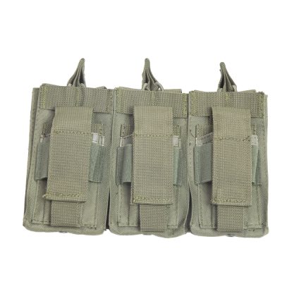 NcSTAR Triple AR/Pistol Mag Pouch - Green