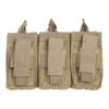 NcSTAR Triple AR/Pistol Mag Pouch – Tan