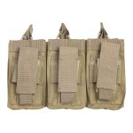 NcSTAR Triple AR/Pistol Mag Pouch - Tan