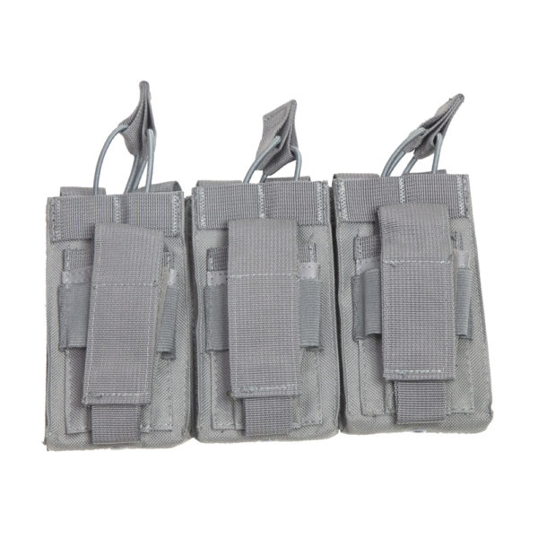 NcSTAR Triple AR/Pistol Mag Pouch - Urban Gray