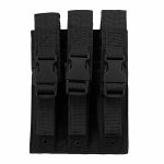 NcSTAR Hicap Pistol Triple Magazine Pouch - Black