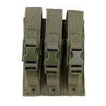 Hicap Pistol Triple Magazine Pouch - Green