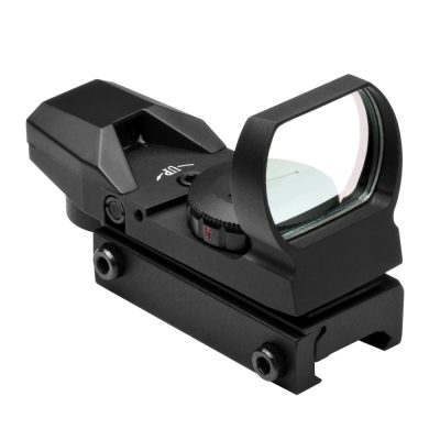 NcSTAR Red & Green Four Reticle Reflex Optic - Black