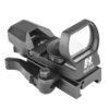 NcSTAR Red & Green Reflex Sight with 4 Reticles and QR Mount – Black