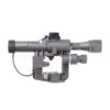 TPO Sniper SVD Dragunov  Tactical Rifles Scope with Red Illuminated Rangefinding Reticle