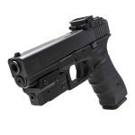 NcSTAR  Compact Pistol Blue Laser w/Strobe And KeyMod™ UnderMount - Black