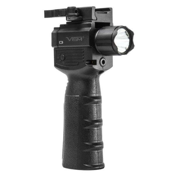 NcSTAR Vertical Grip w/Strobe FlashLight & Green Laser