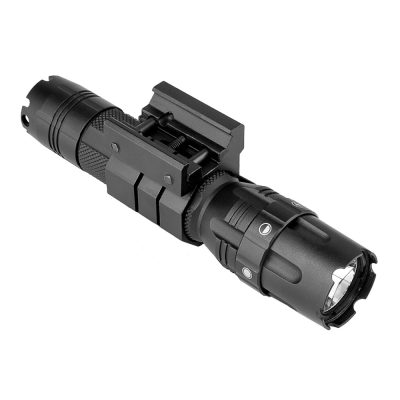 NcSTAR Pro Series Flashlight Mod2/ 3w 500 Lumen/ Modes: High - Low - Strobe/ Rail Mount