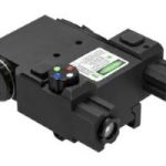 NcSTAR Green Laser & 4 Color NAV LED w/QR Mount - Black