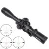 TPO 35MM Scope First Focal Plane Rifle Scope with Red/Green/Blue Illuminated Reticle