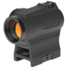 Holosun Micro Dual Reticle, Red Dot Hi and Low Mount In Box, Mounting Tool And Lens Cloth, Fits 1913 Picatinny Rail, Black