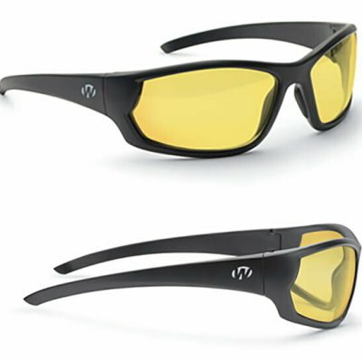 Walker's, IKON, Vector Full Frame Shooting Glasses, Black Frame, Amber Lens