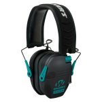 Walker's, Razor Slim, Electronic Earmuff, Black/Teal