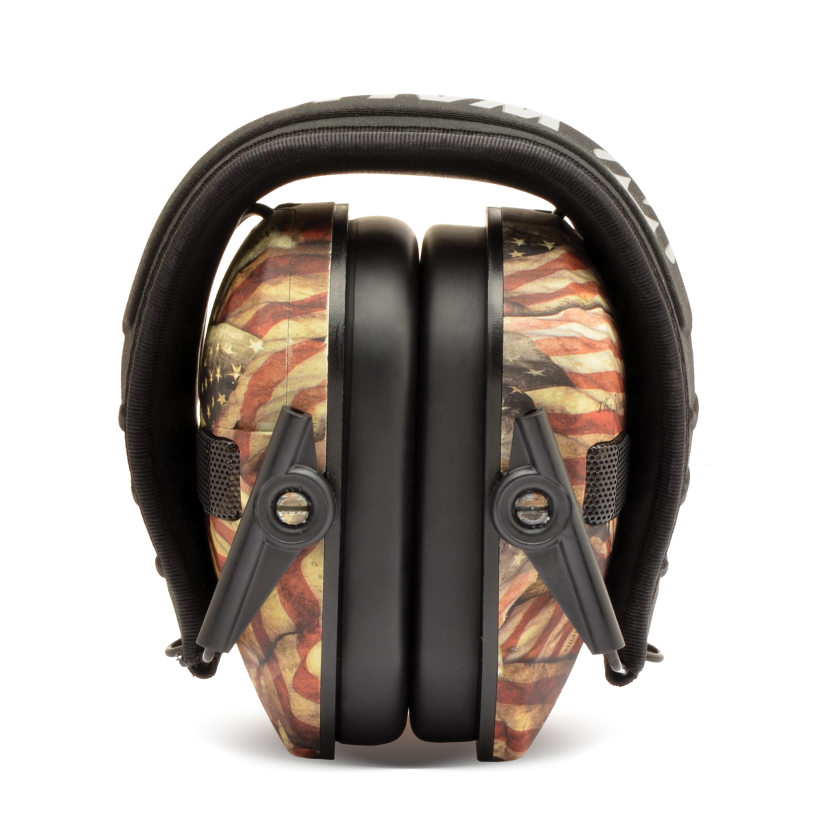 Walker’s, Razor Slim Electronic Earmuffs, American Flag Rockfire