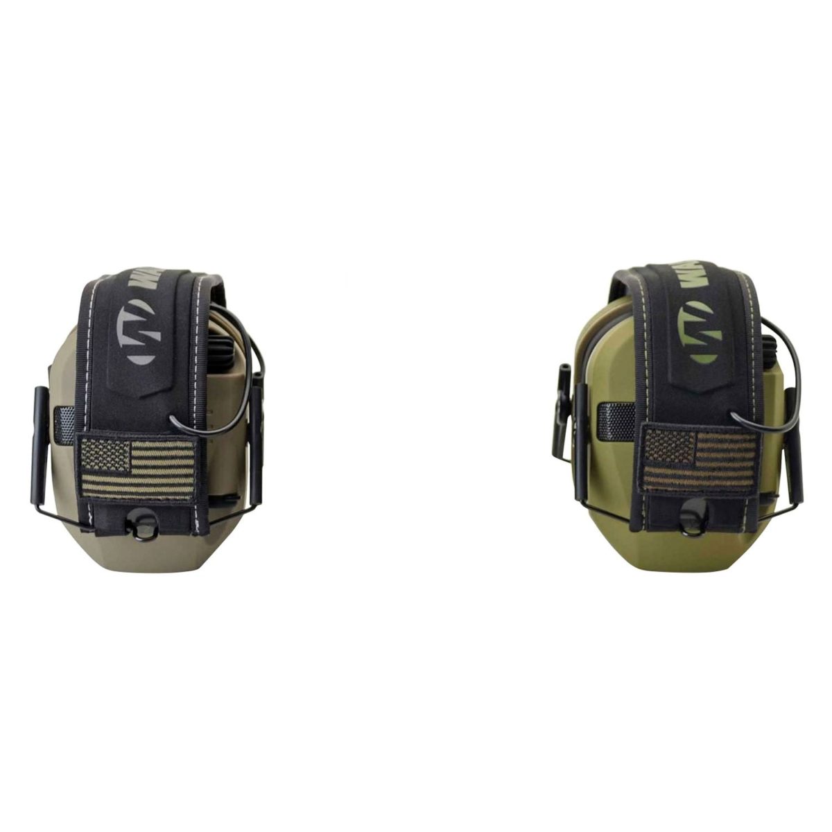 Walker’s, Razor, Electronic Earmuff, OD Green, 1 Pair, Includes (2