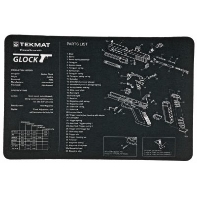 TekMat, Glock Mat, 11"x17"