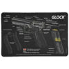 TekMat, Glock Mat, 3D Cut Away, 11″x17″