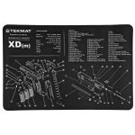 TekMat, Springfield XDM Mat, 11"x17"