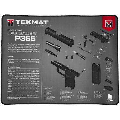 TekMat, Ultra Mat, Sig Sauer P365 15"X20"