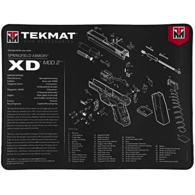 TekMat, Ultra Mat, Springfield XD Mod 2 15"X20"