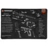 TekMat, Smith & Wesson M&P SHIELD, 3D Mat,11″x17″